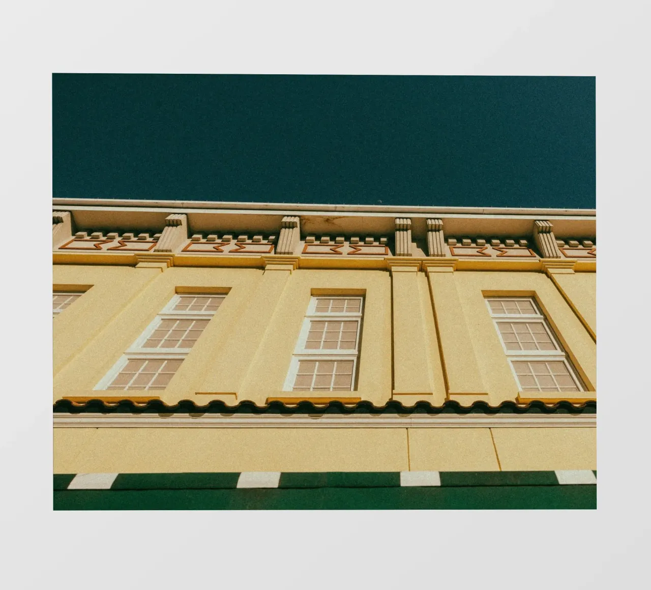 yellow building telo in pvc da feny
