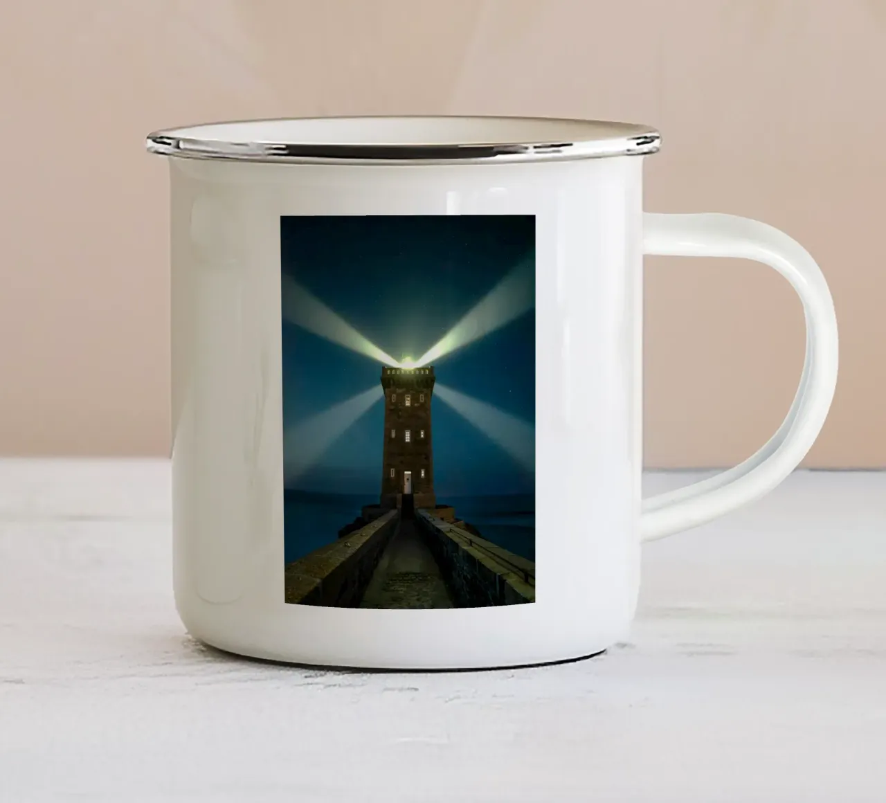 epic light house tazza in smalto da feny