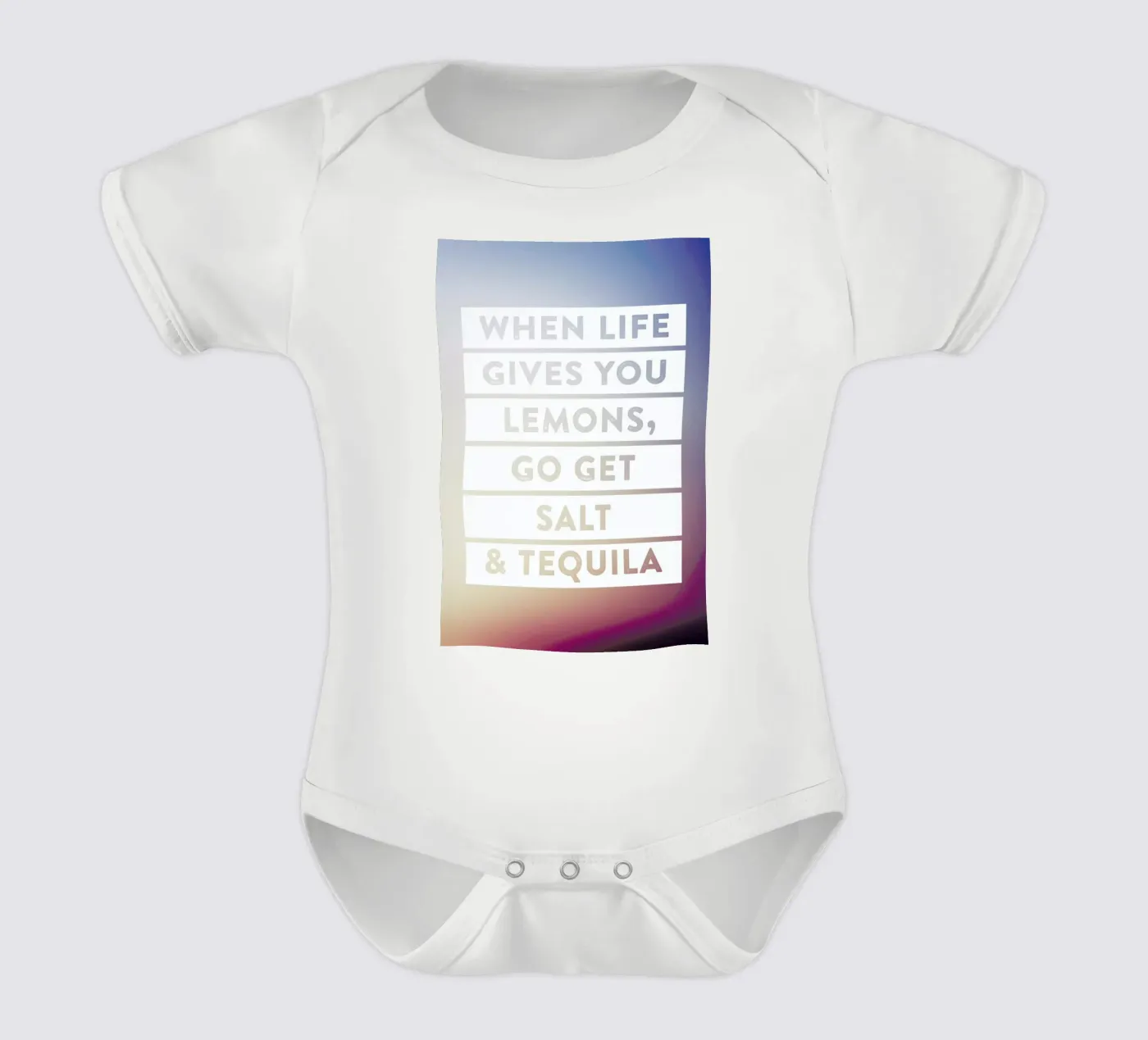 Lemons Kurzarm Babybody von LeDieg