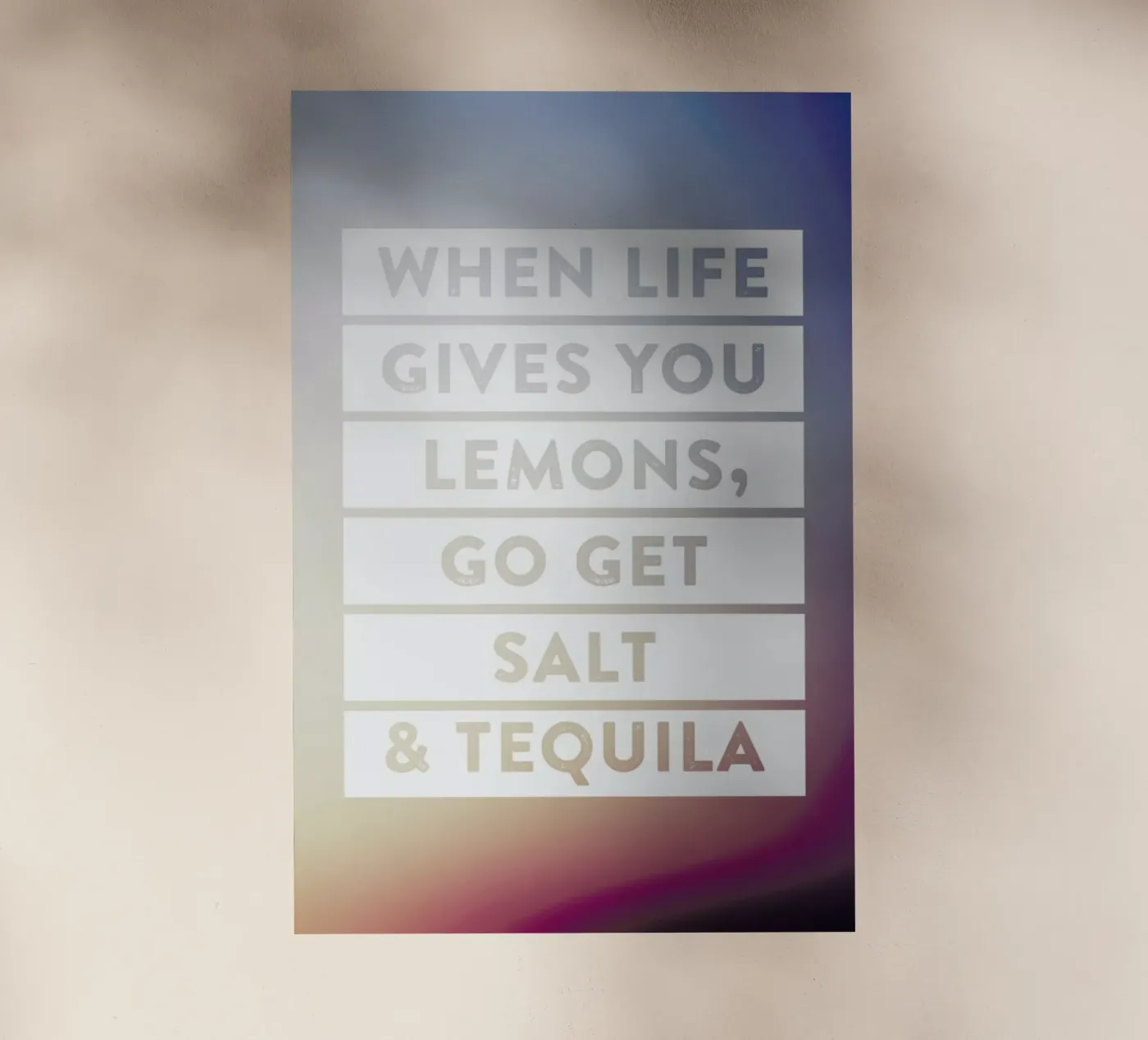 Lemons backlit folie van LeDieg