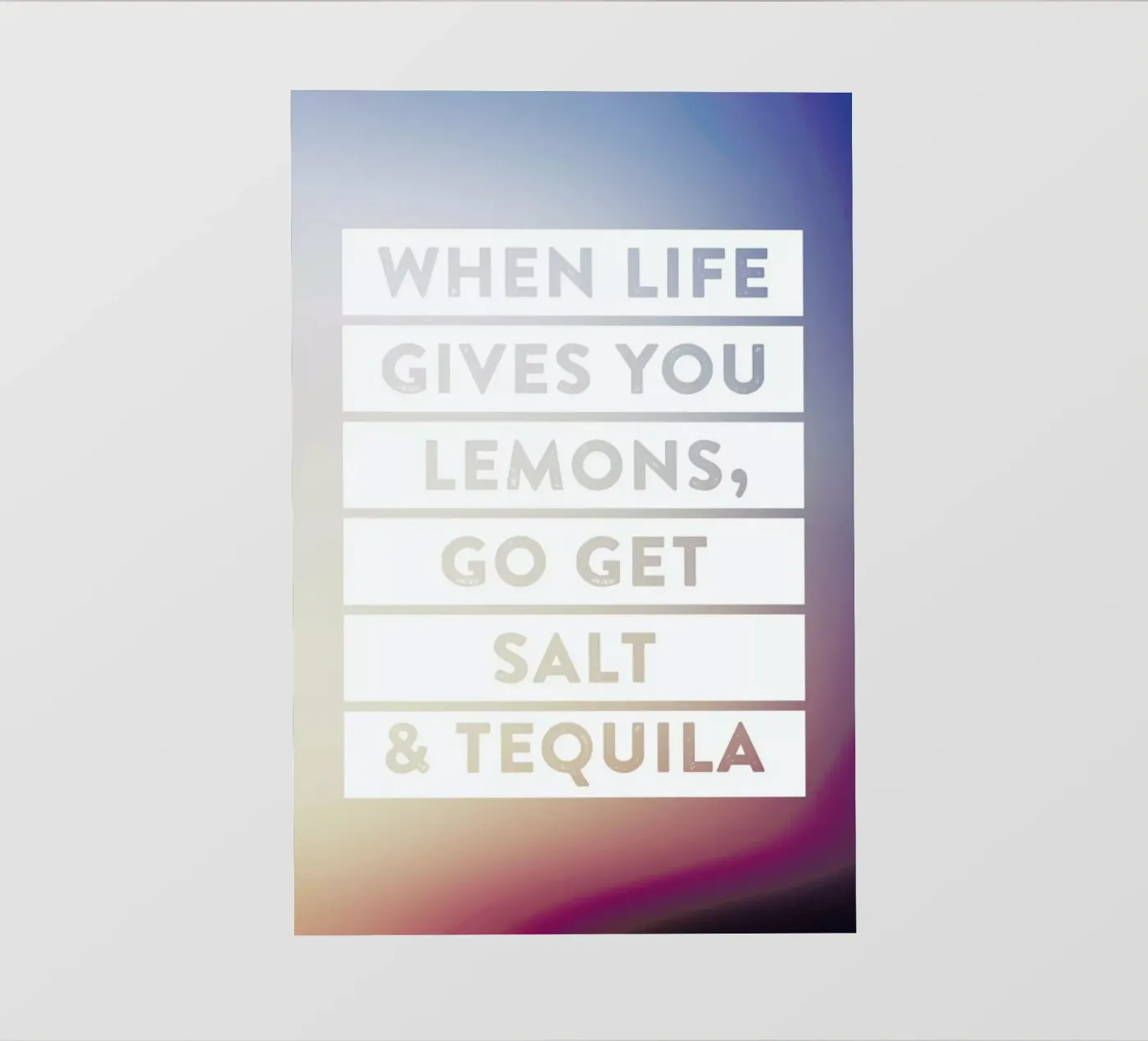 Lemons backlit folie van LeDieg