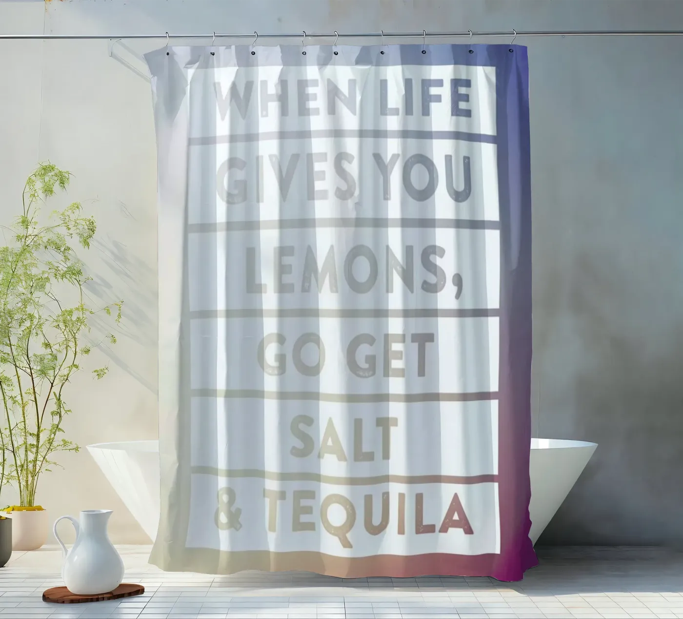 Lemons Duschvorhang von LeDieg