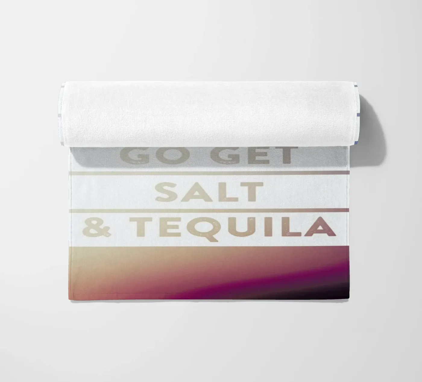 Lemons beach towel by LeDieg