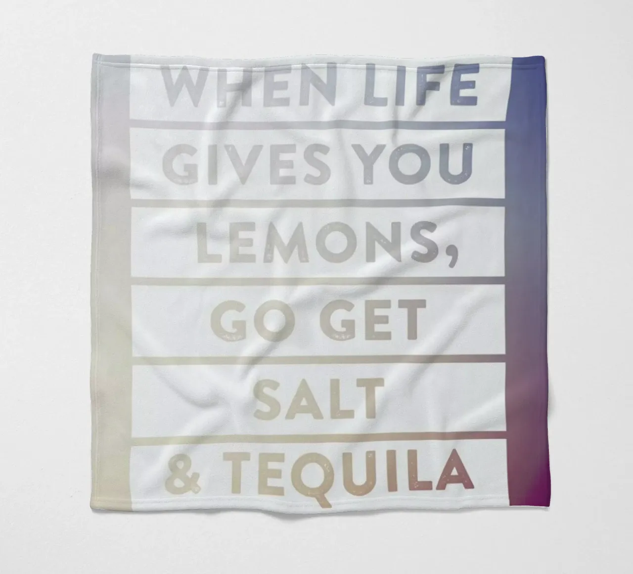 Lemons fleecedeken van LeDieg