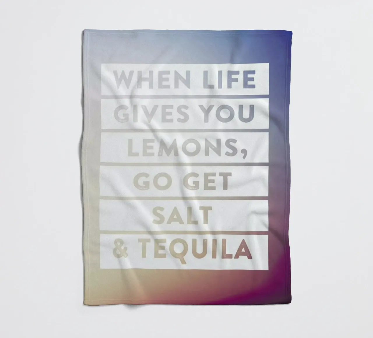 Lemons fleecedeken van LeDieg