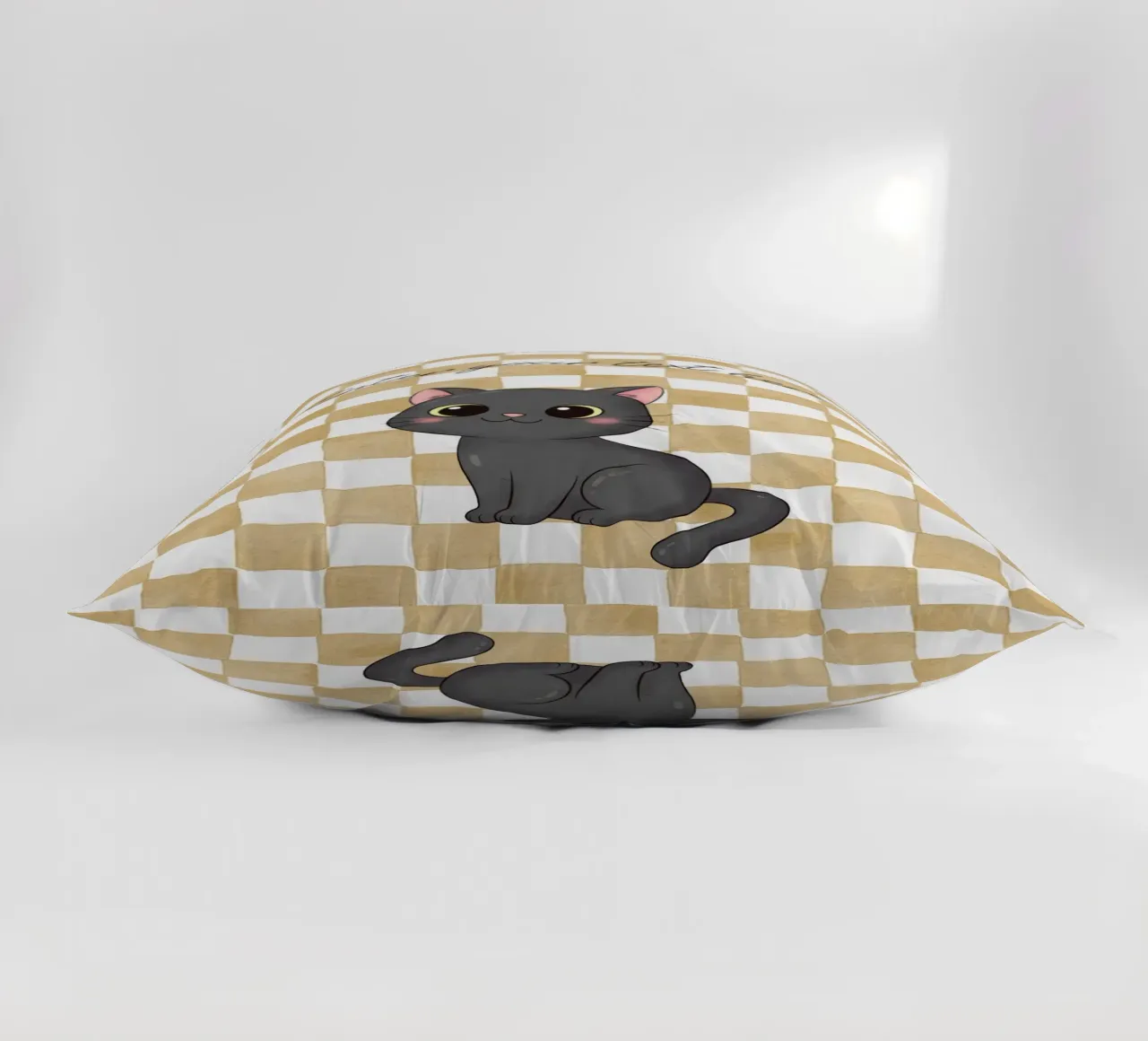 Design dei gatti - Completamente personalizzabile cuscino da Doodle Dreams Art