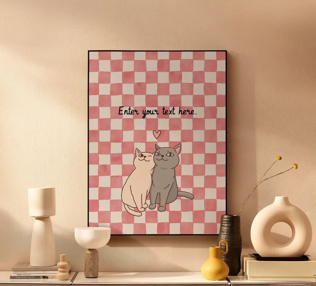 Design dei gatti - Completamente personalizzabile plexiglass da Doodle Dreams Art
