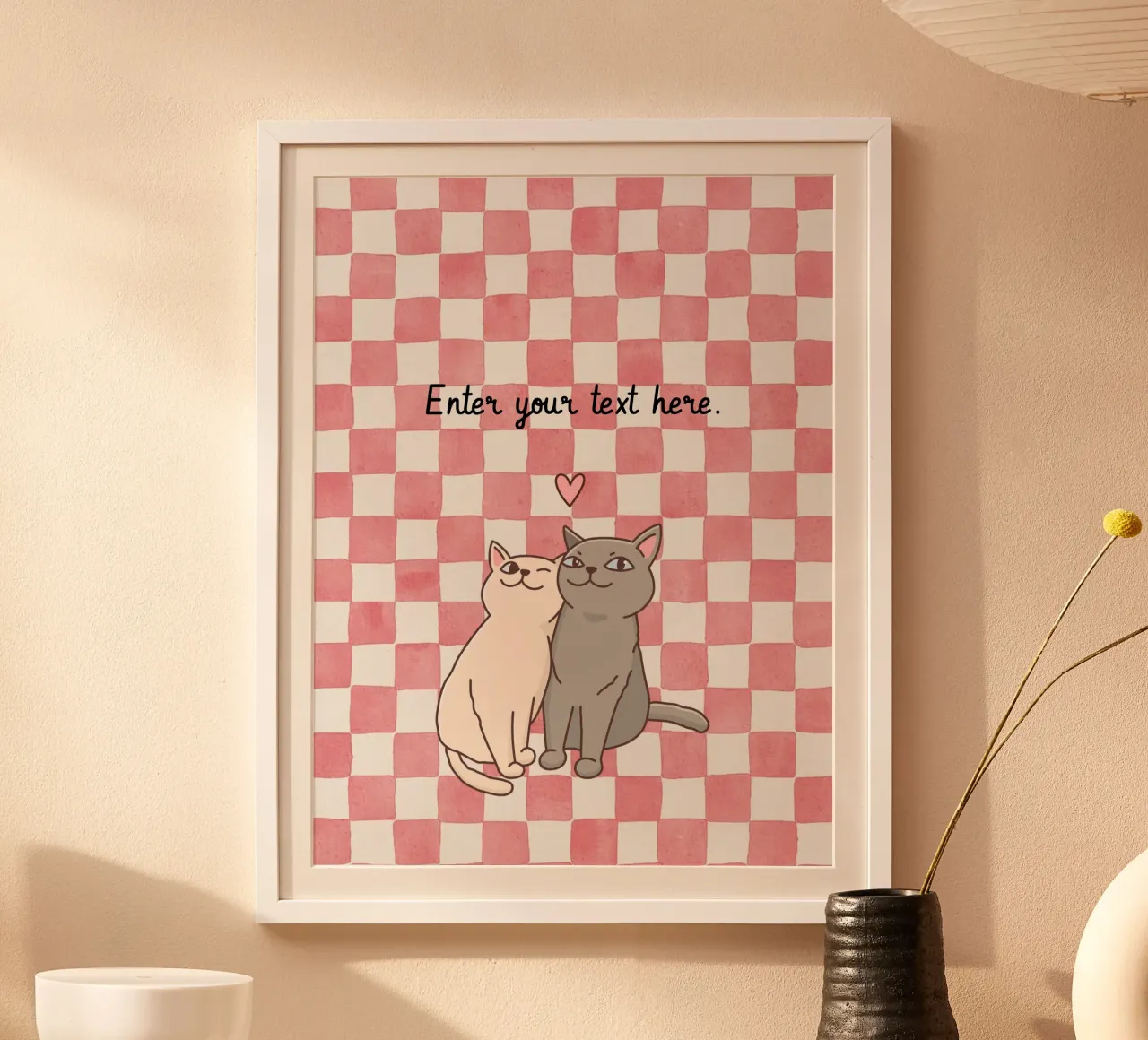 Design dei gatti - Completamente personalizzabile carta hahnemühle da Doodle Dreams Art