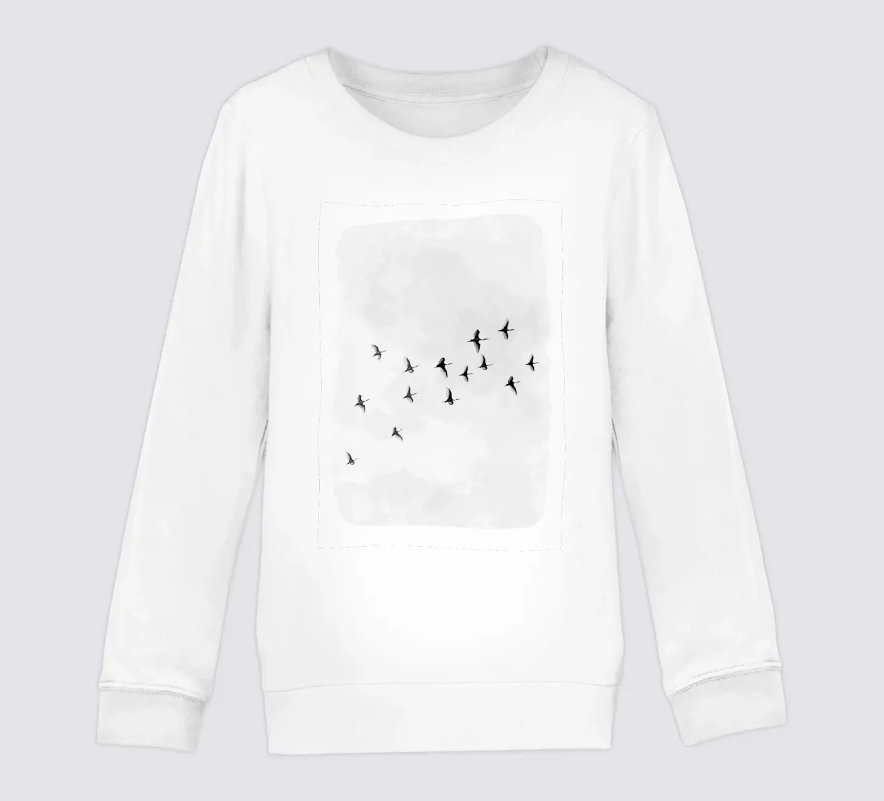 Flock of Birds felpa bambino da Nadjaa