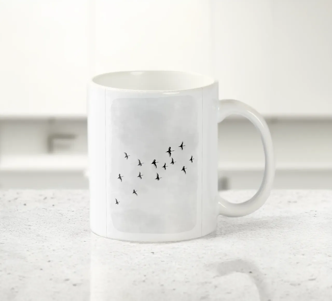 Flock of Birds tazza in ceramica da Nadjaa
