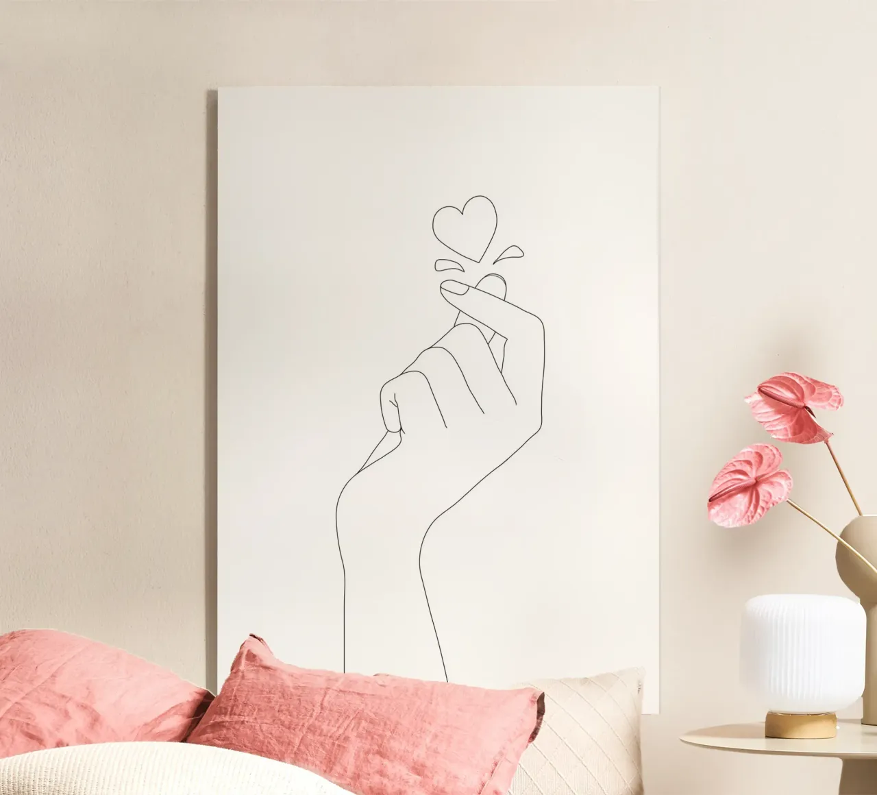 Love Snap acryl van Nadjaa