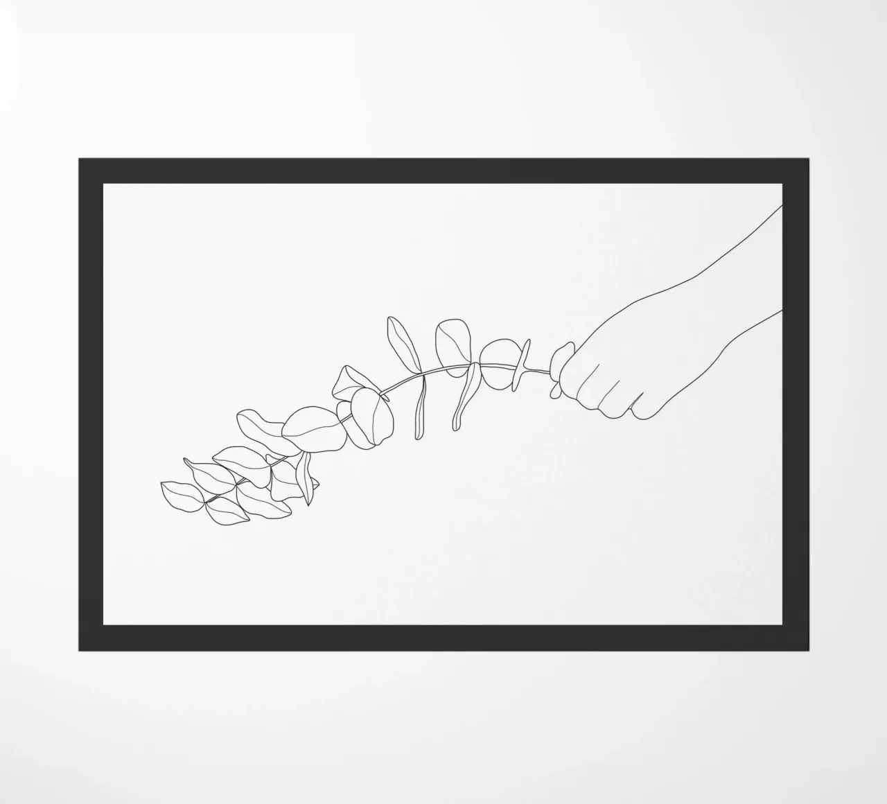 Minimal Hand Holding the Branch 1 zerbino da Nadjaa