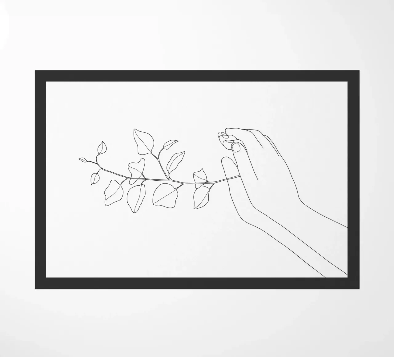 Minimal Hand Holding the Branch 2 zerbino da Nadjaa
