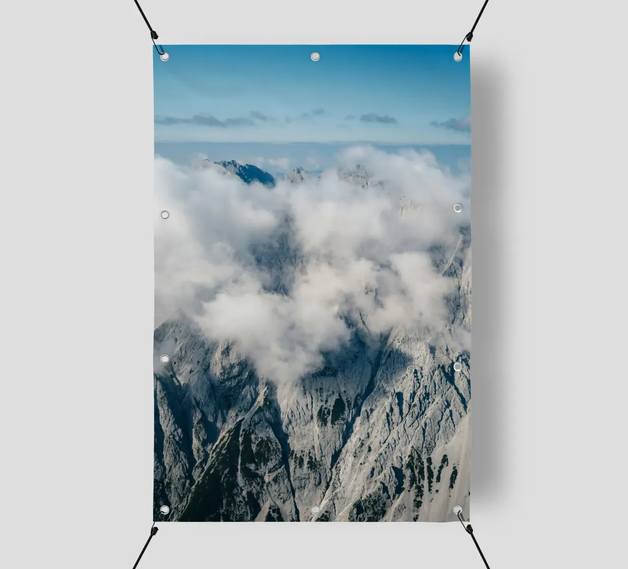 cloud on the mountain telo in pvc da comura