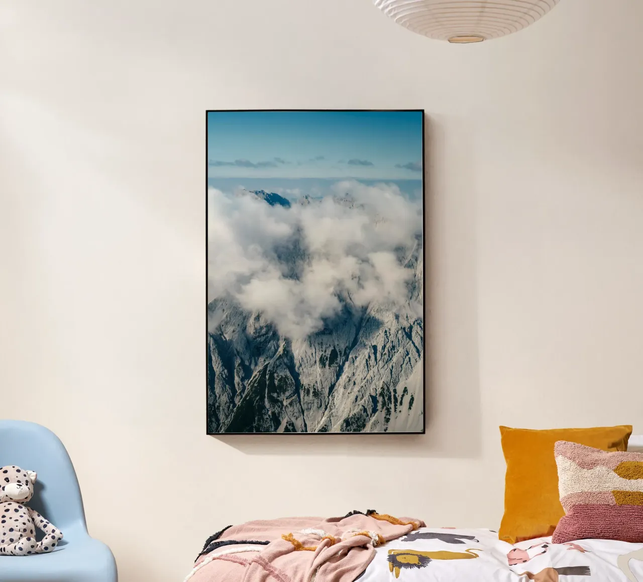 cloud on the mountain plexiglass da comura