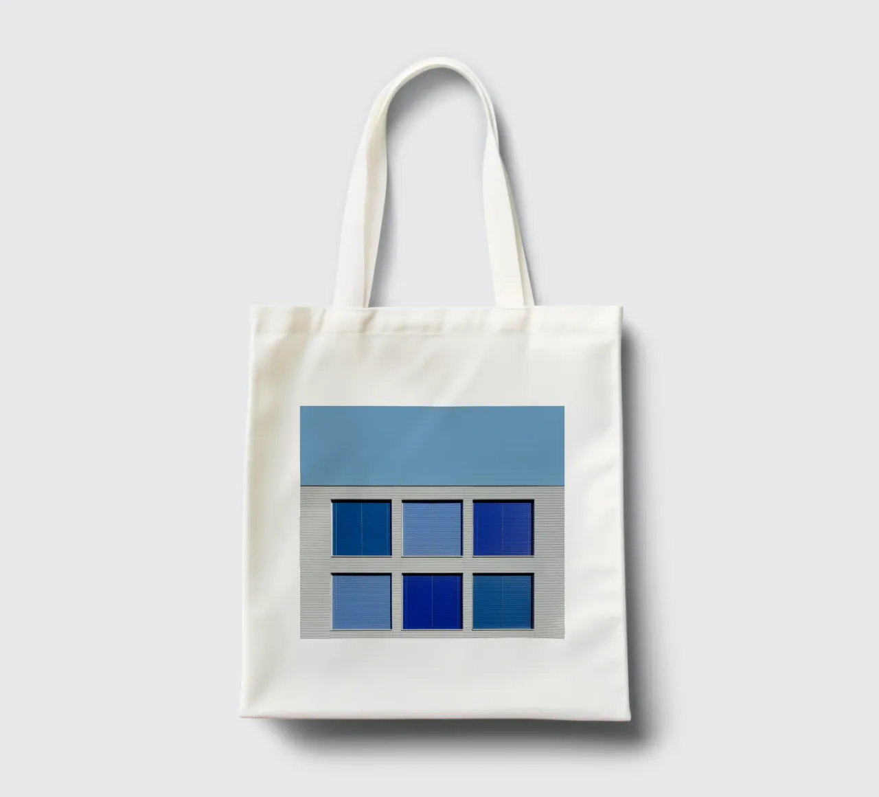 gradient square on building borsa in juta da comura