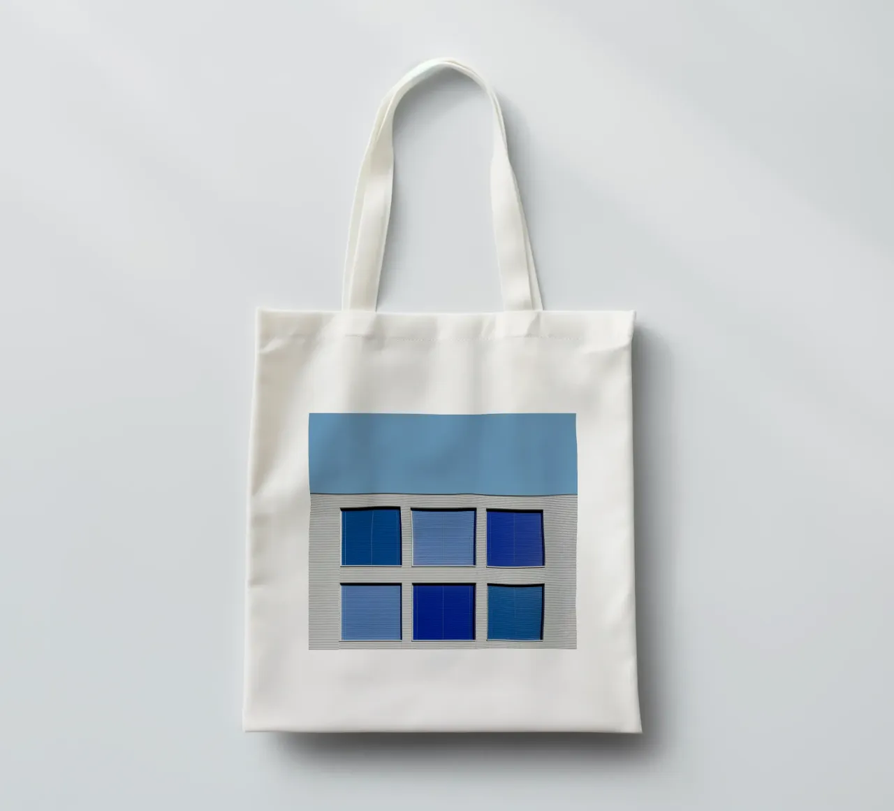gradient square on building borsa in juta da comura
