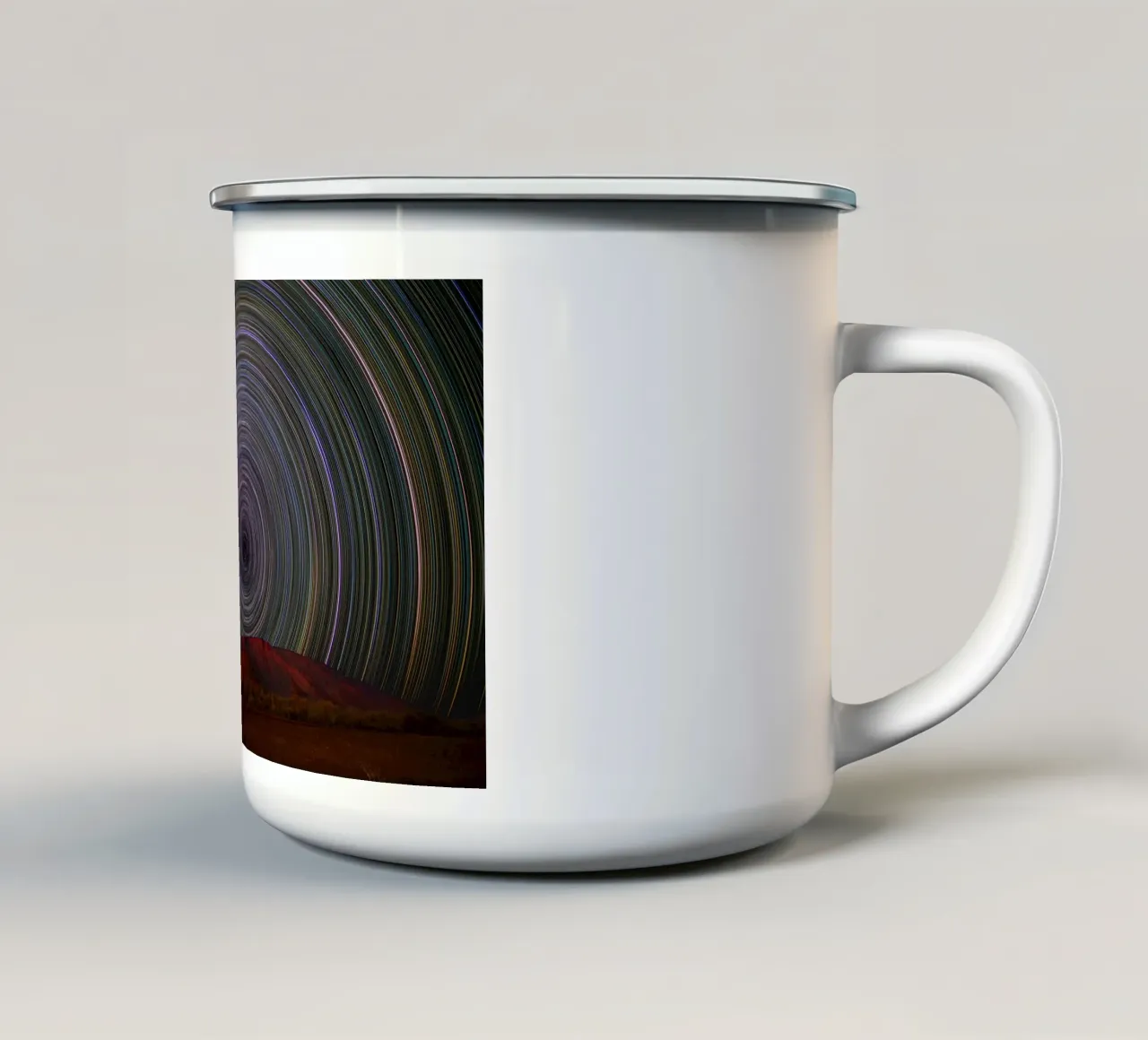 circle light epic tazza in smalto da comura