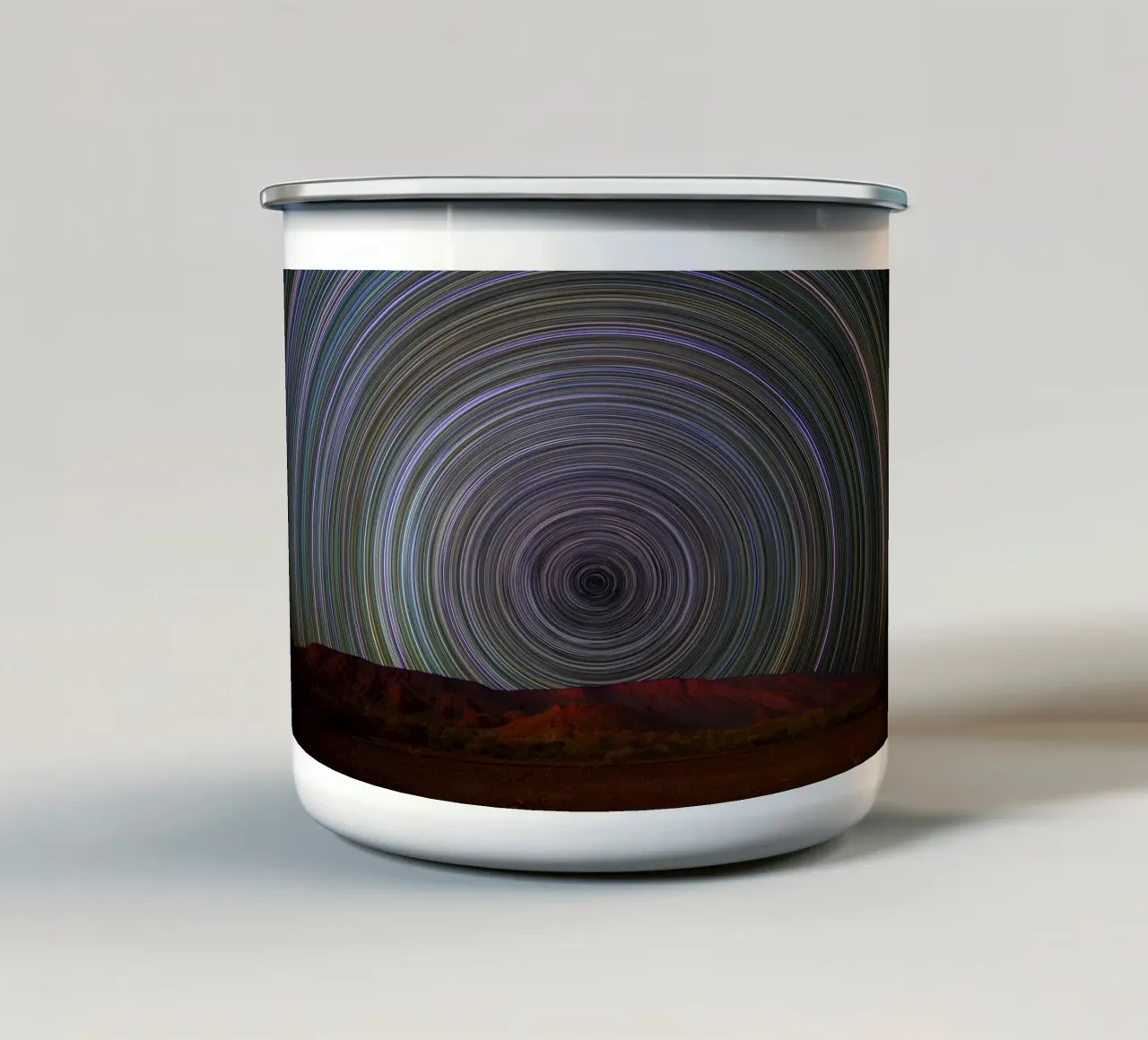 circle light epic tazza in smalto da comura