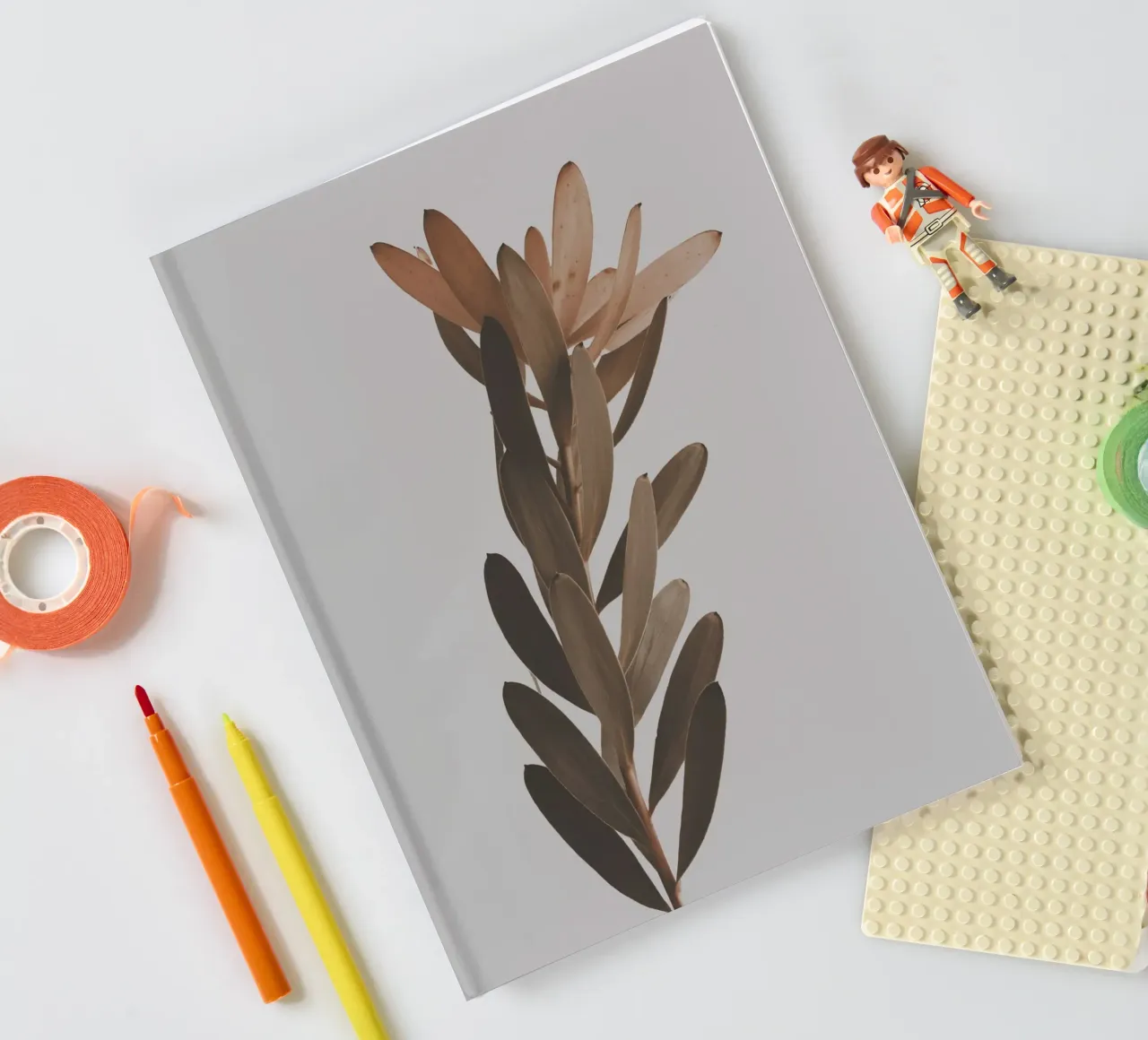 leaf on branch notebook by comura