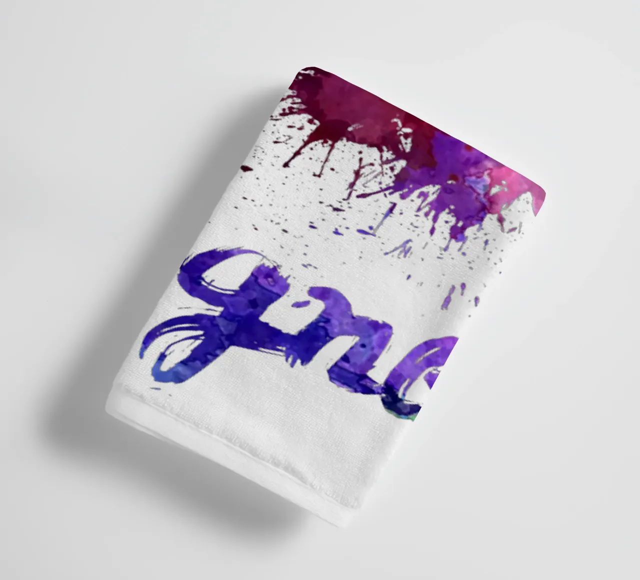 Lo skyline di Colonia in acquerello asciugamano da bagno da 🎁 ARTVI-SHOP