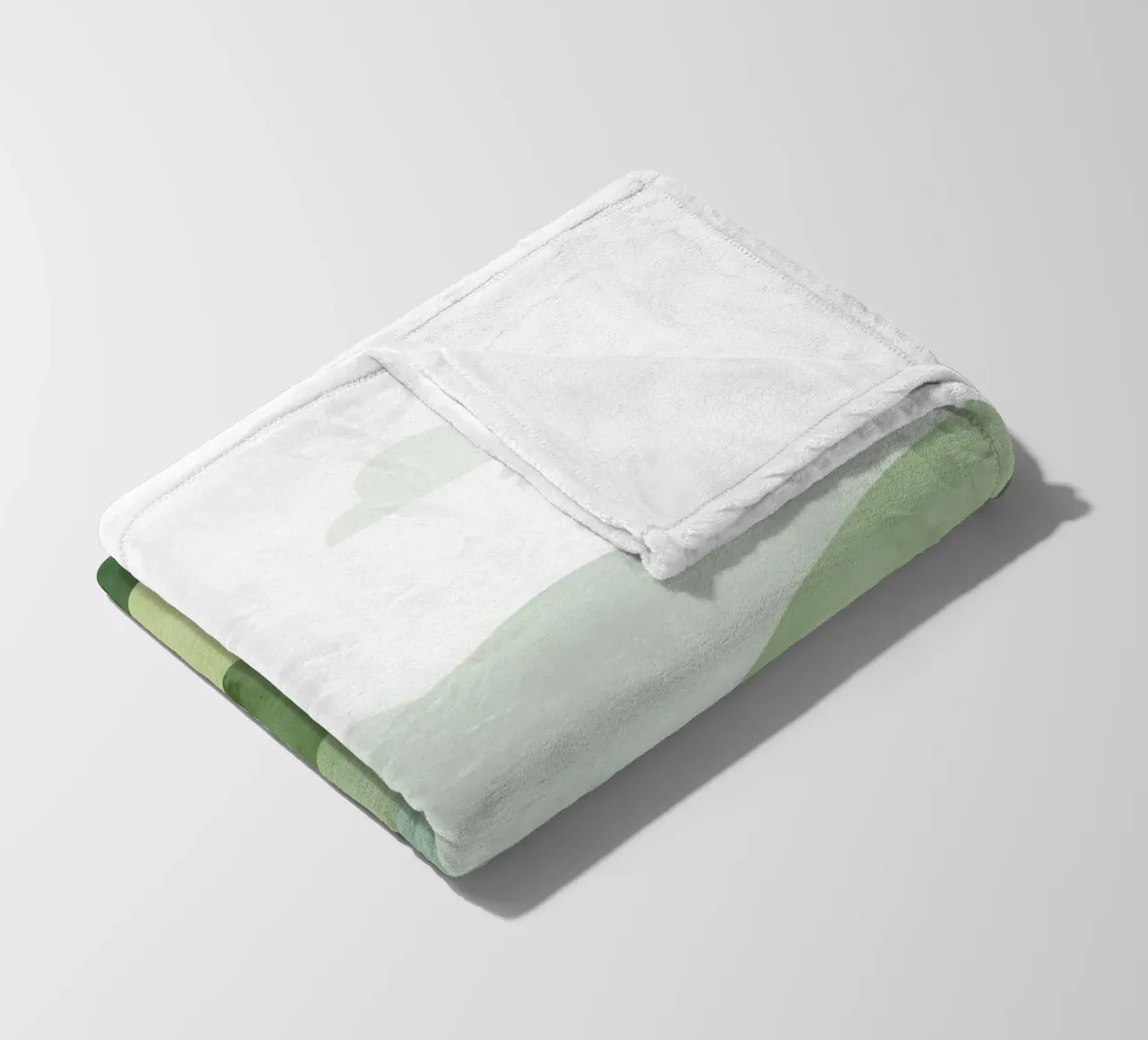 Vivaio carino Colline ondulate con pecore e nuvole coperta in pile da DesignDoodle