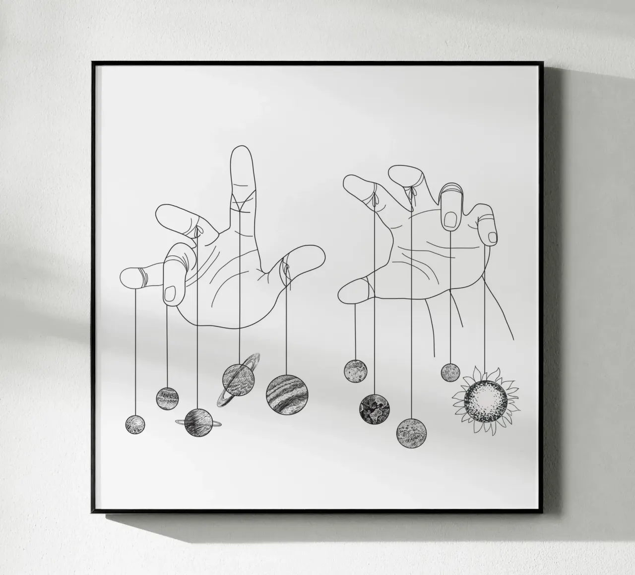 Solar System II plexiglass da Nadjaa