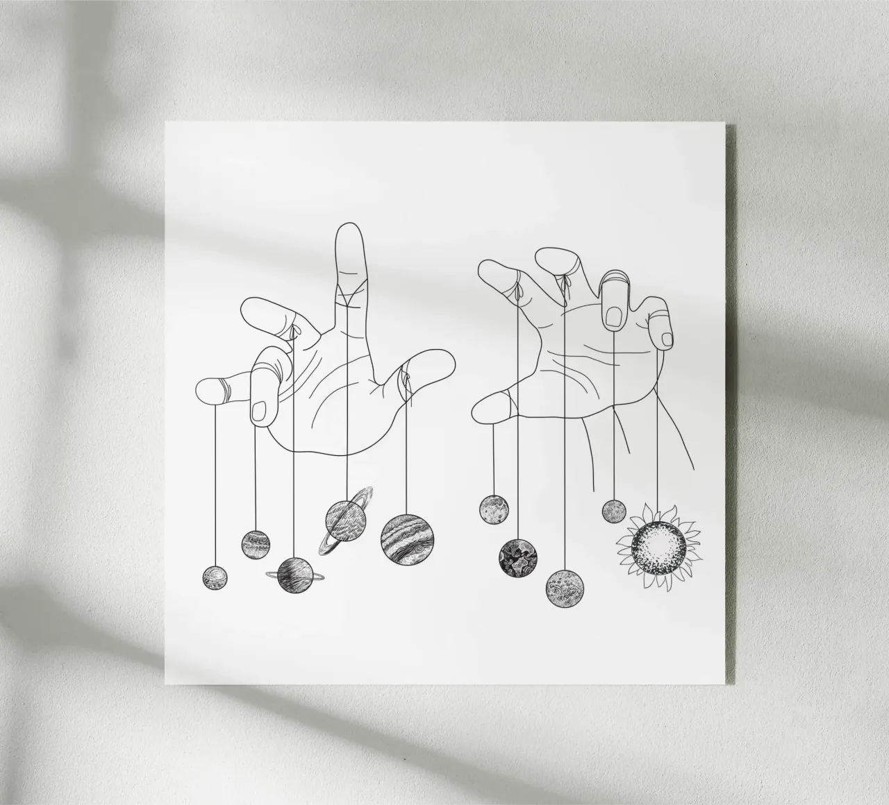 Solar System II plexiglass da Nadjaa