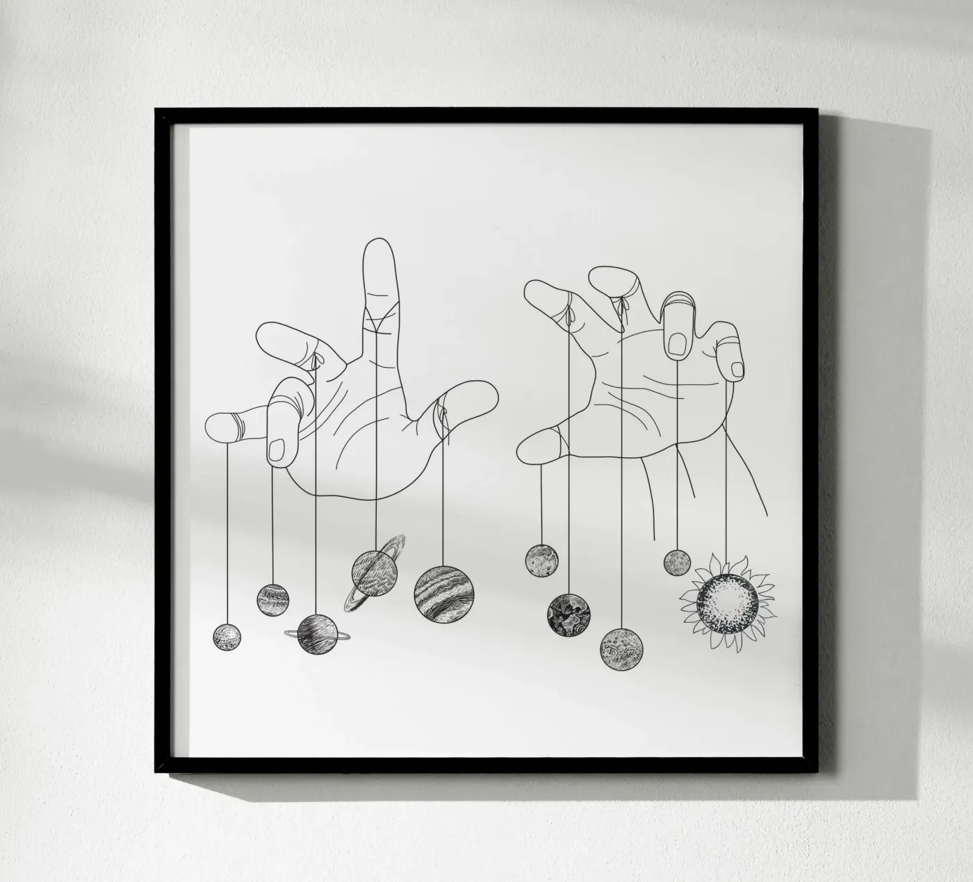 Solar System II poster da Nadjaa