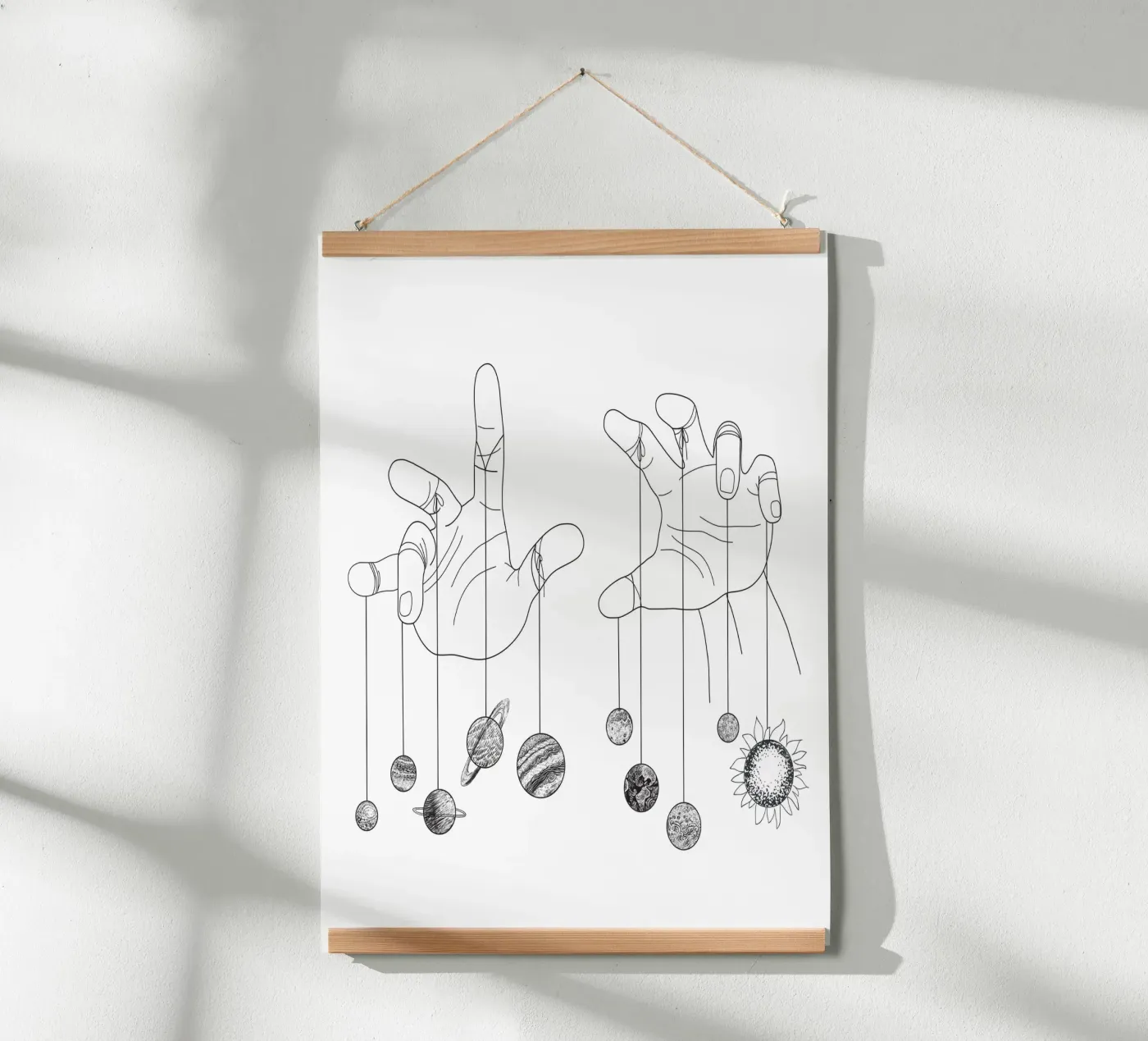 Solar System II poster da Nadjaa