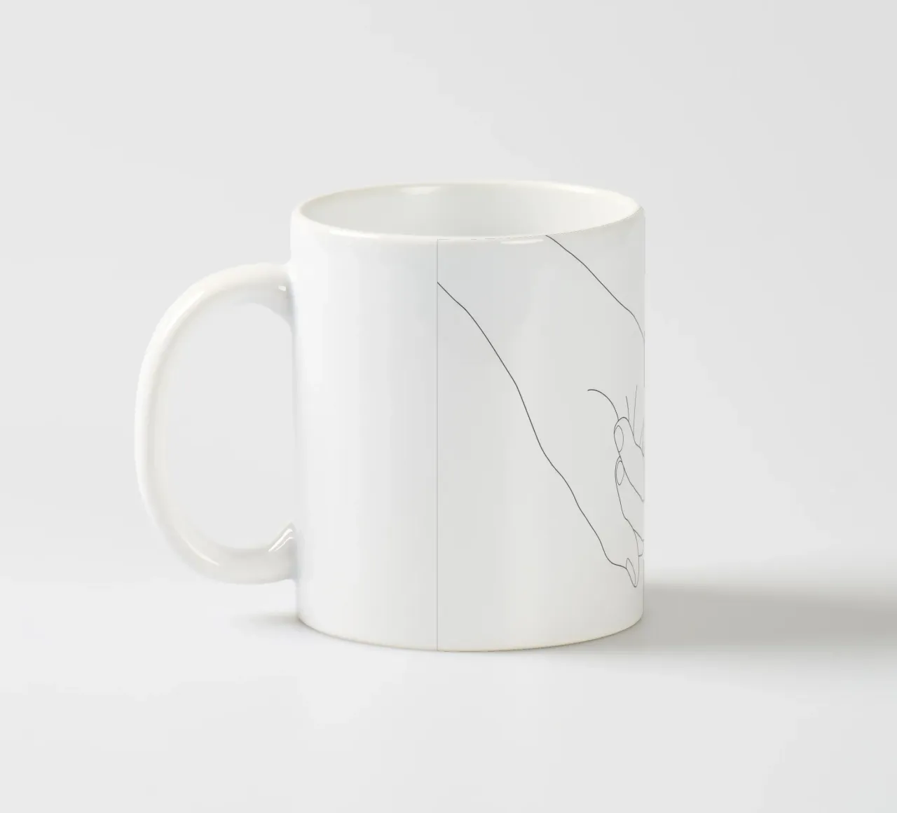 Pinky Promise tazza in ceramica da Nadjaa