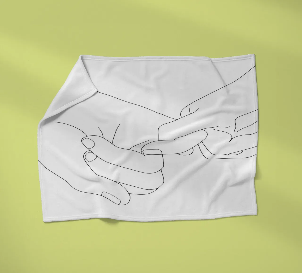 Pinky Promise coperta in pile da Nadjaa