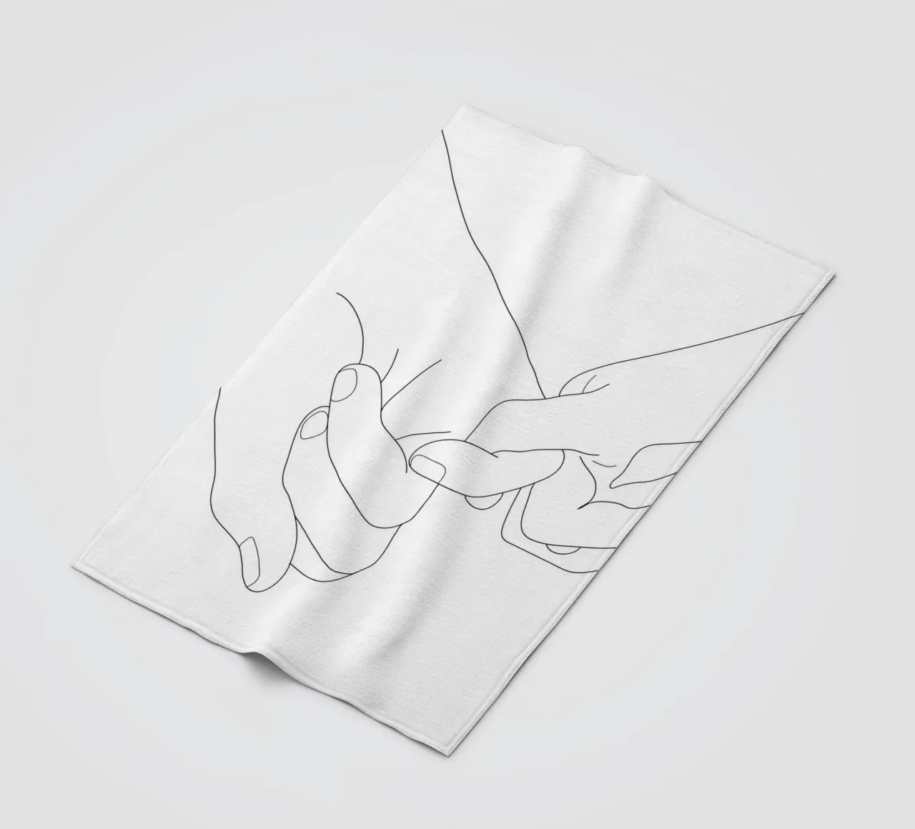 Pinky Promise coperta in pile da Nadjaa