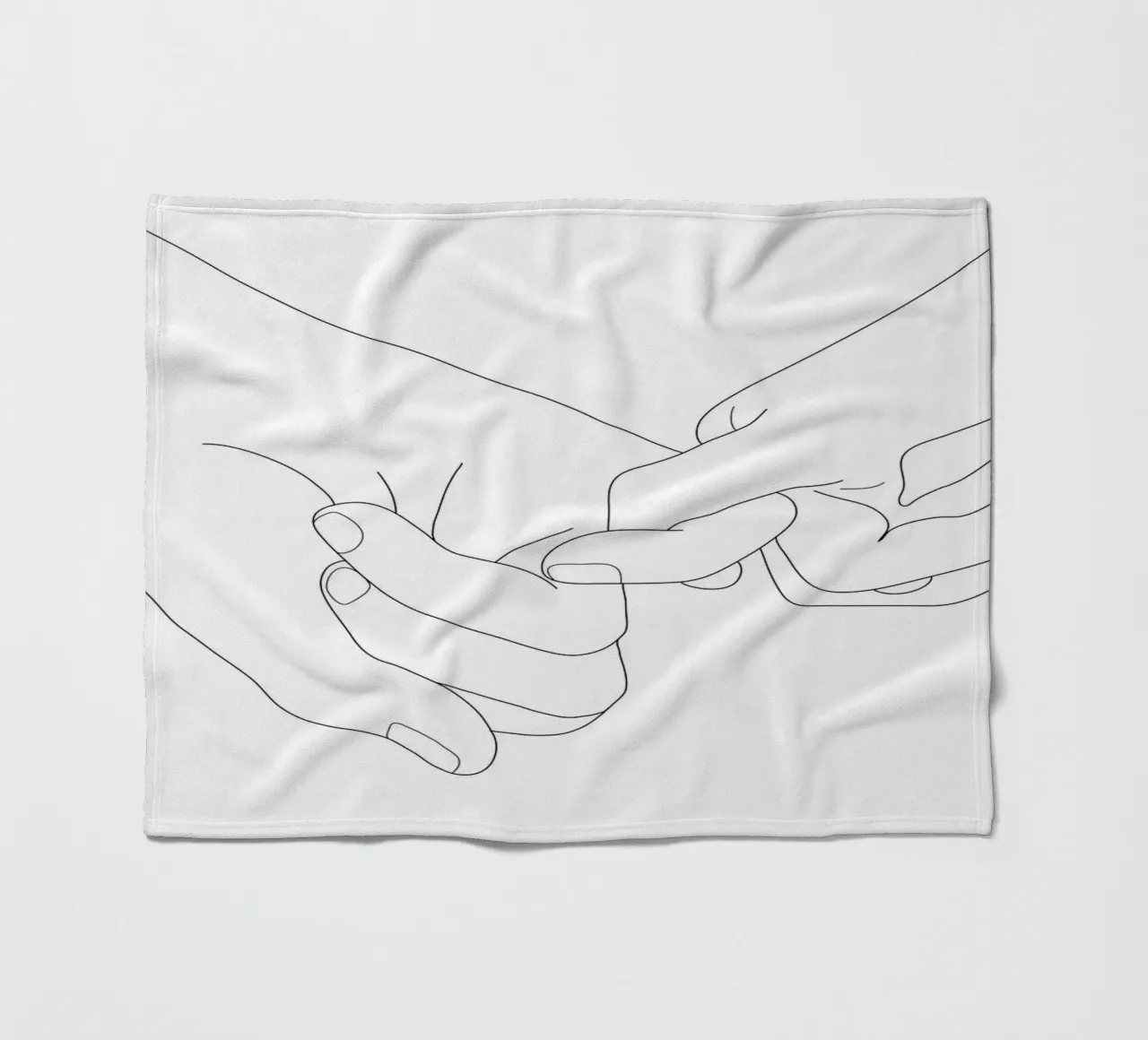 Pinky Promise coperta in pile da Nadjaa