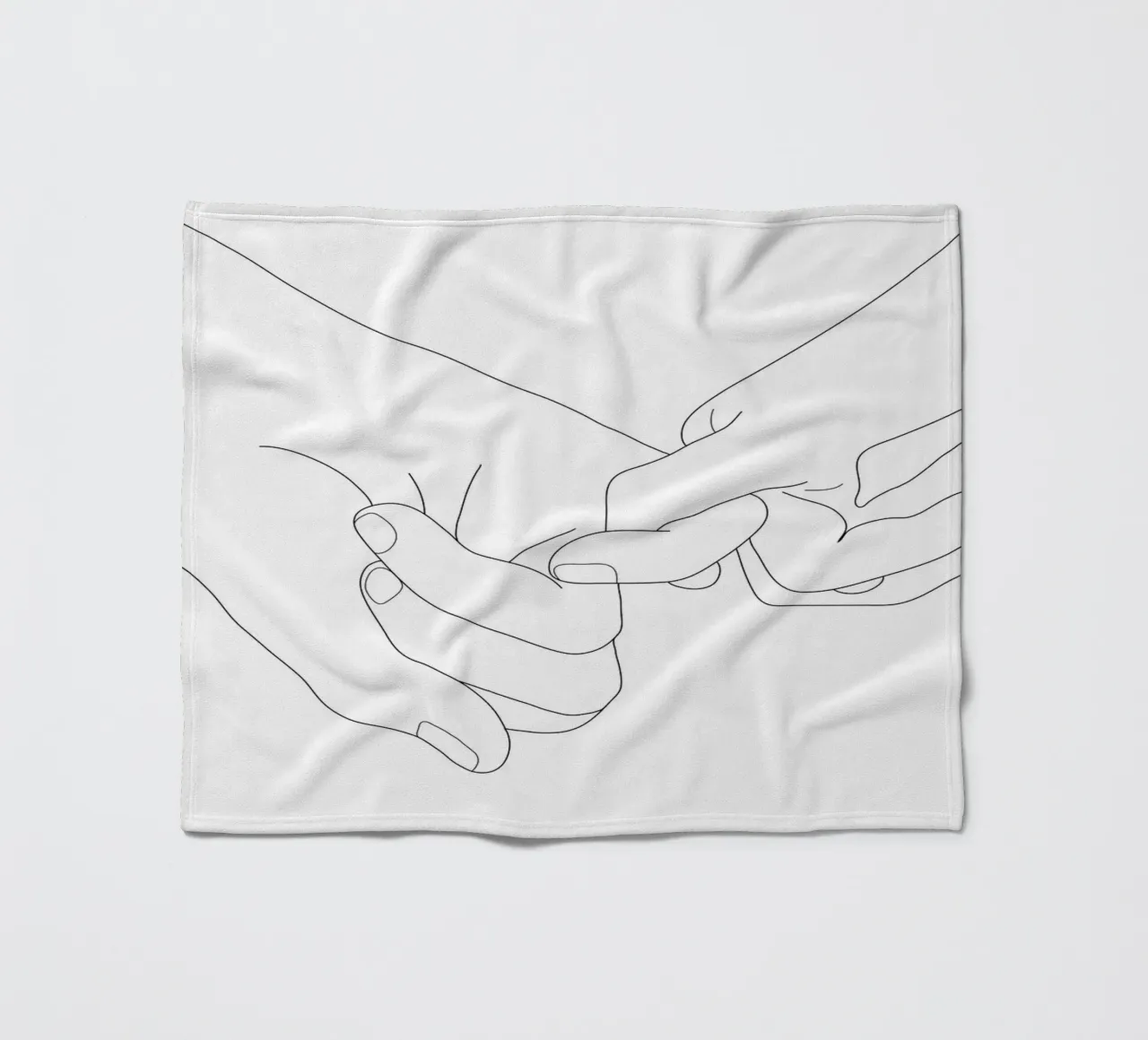 Pinky Promise coperta in pile da Nadjaa