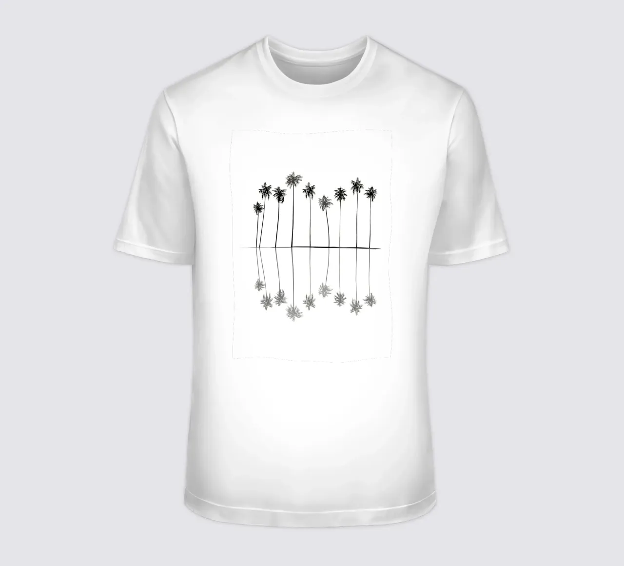 Palm Reflections II t-shirt da Nadjaa