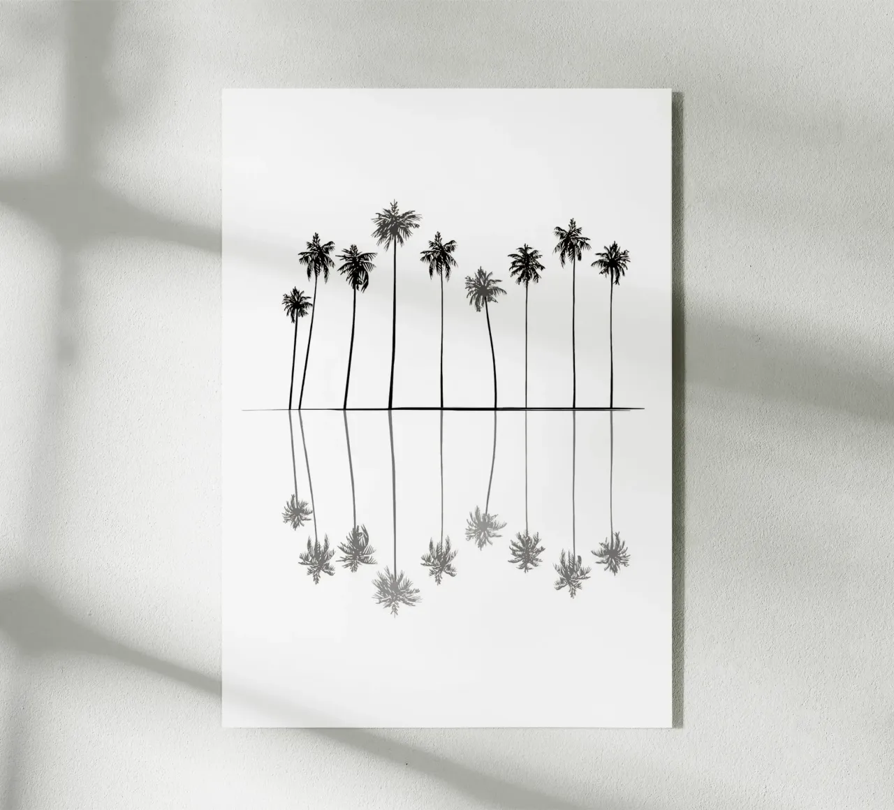 Palm Reflections II plexiglass da Nadjaa