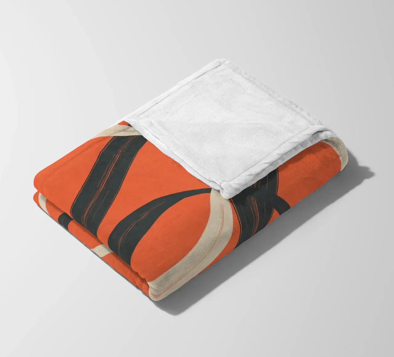 Minimal Abstract Lines Dance 2 coperta in pile da Nadjaa