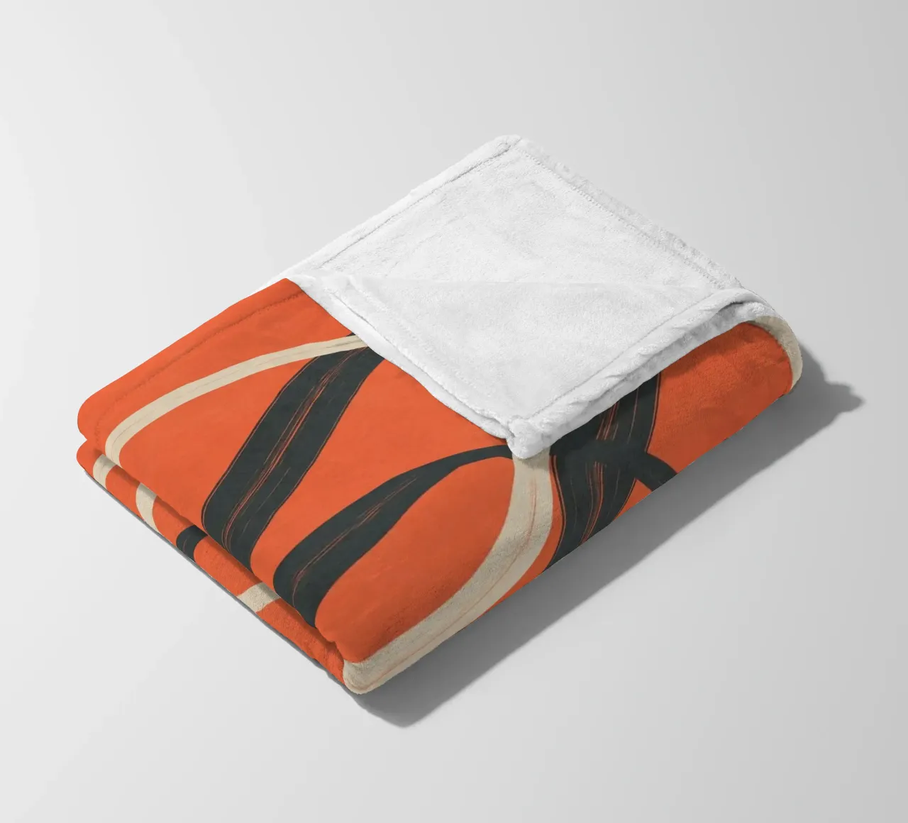 Minimal Abstract Lines Dance 2 coperta in pile da Nadjaa