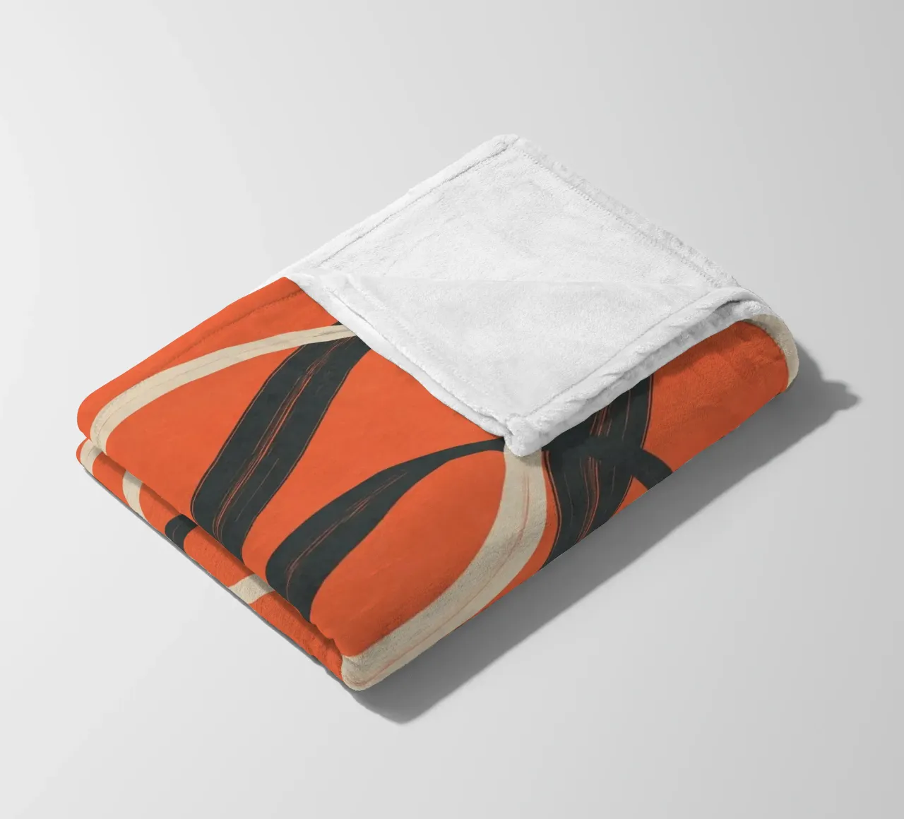 Minimal Abstract Lines Dance 2 coperta in pile da Nadjaa