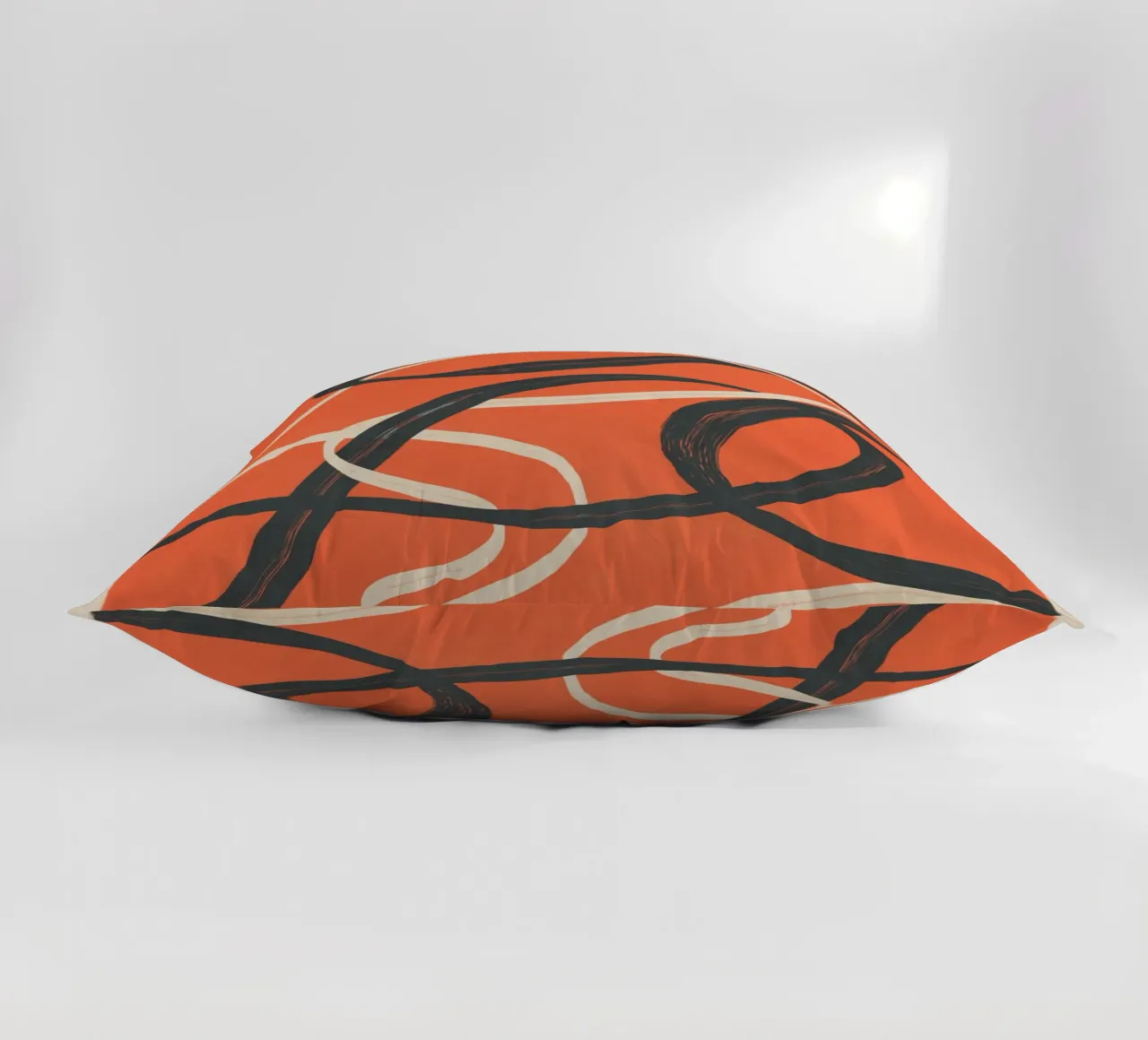 Minimal Abstract Lines Dance 2 cuscino da Nadjaa