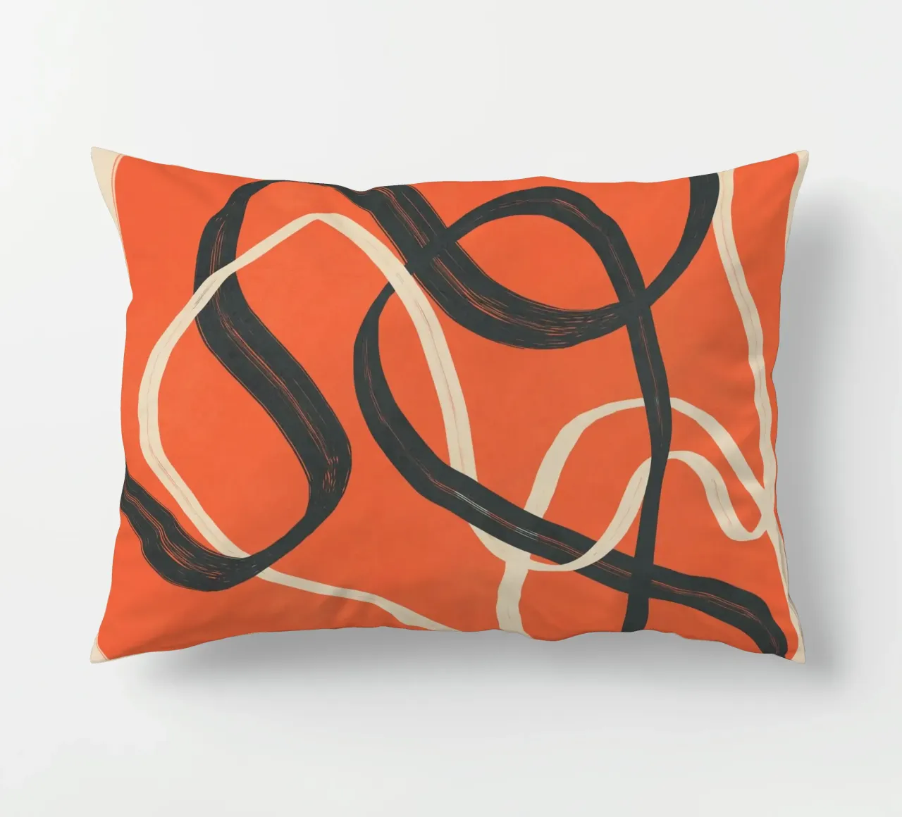 Minimal Abstract Lines Dance 2 cuscino da Nadjaa