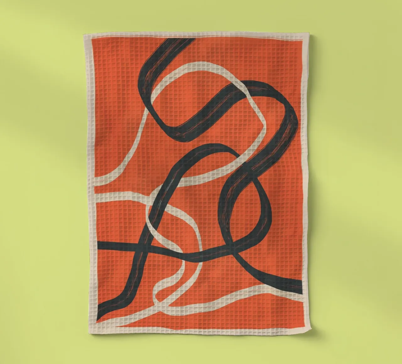 Minimal Abstract Lines Dance 2 canovaccio da cucina da Nadjaa