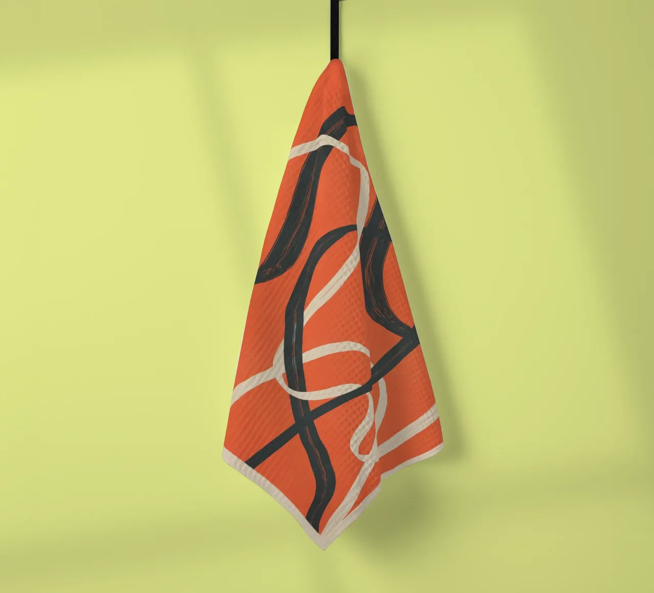 Minimal Abstract Lines Dance 2 canovaccio da cucina da Nadjaa