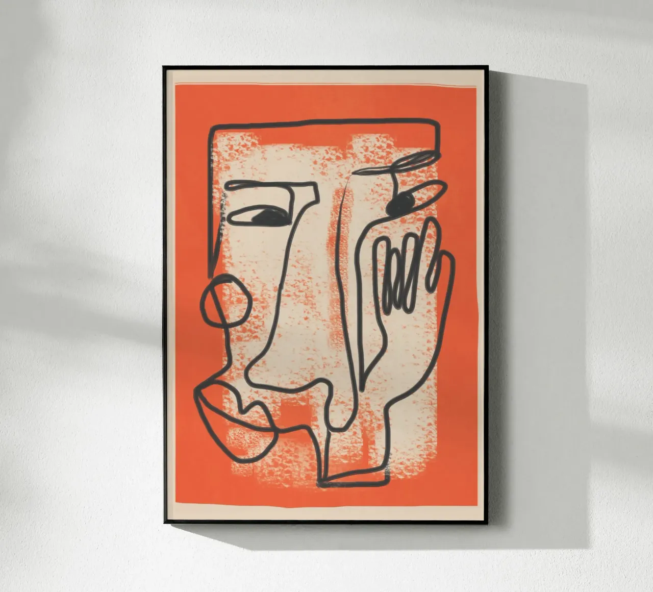 Minimal Face Impression 2 plexiglass da Nadjaa