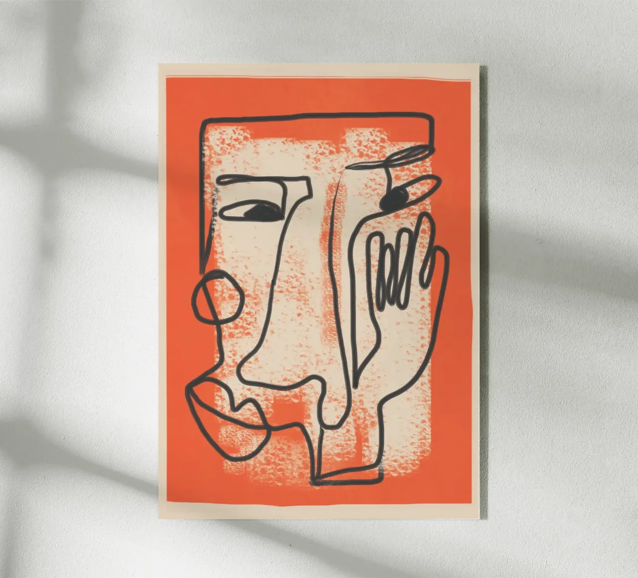 Minimal Face Impression 2 plexiglass da Nadjaa