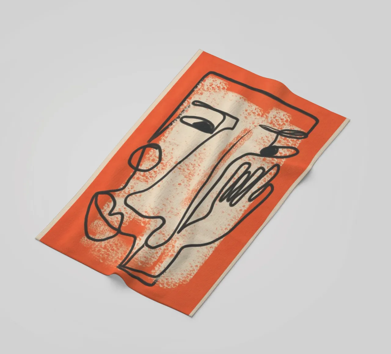 Minimal Face Impression 2 telo mare da Nadjaa