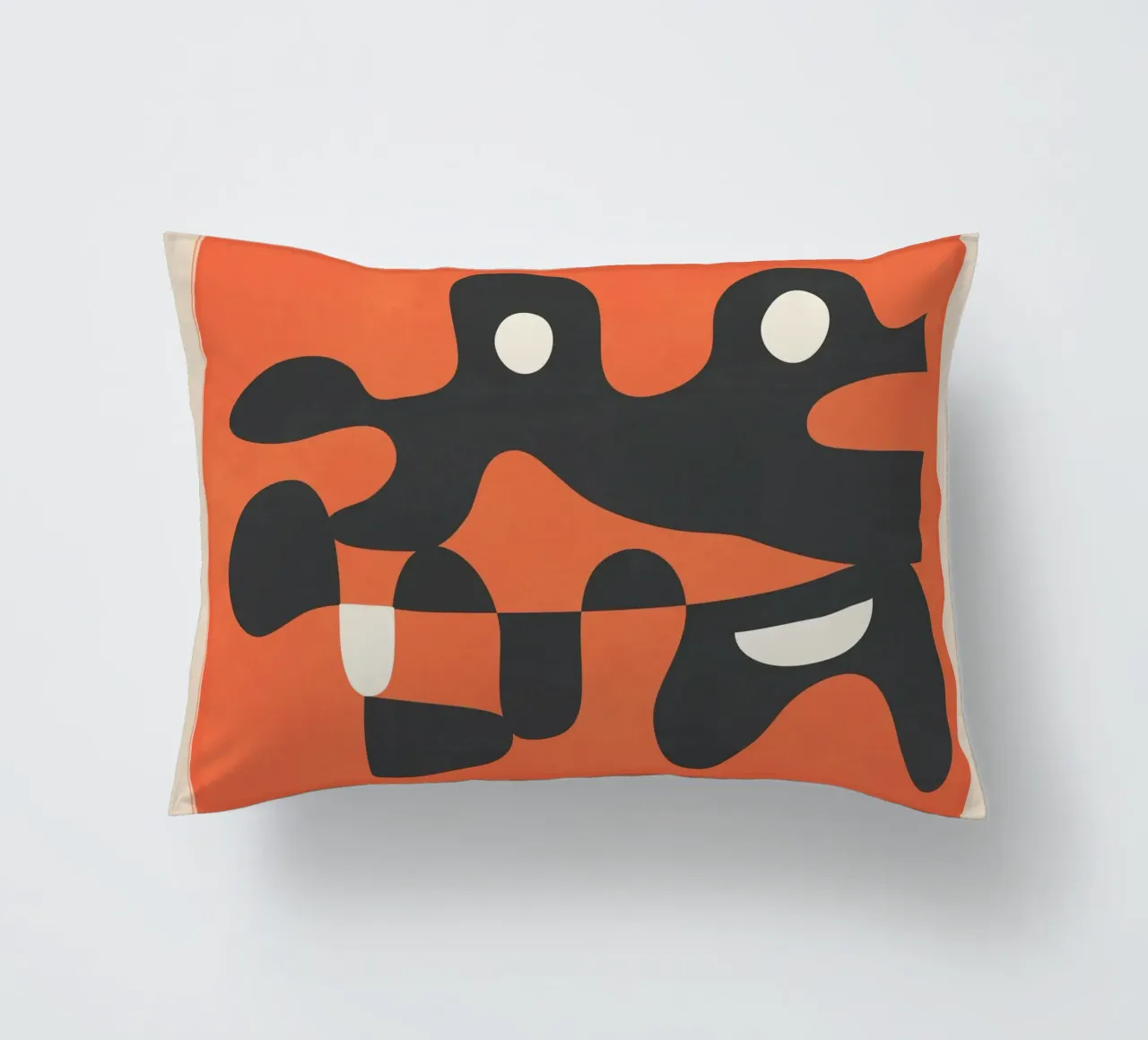 Modern Abstract Art Motion 2 cuscino da Nadjaa