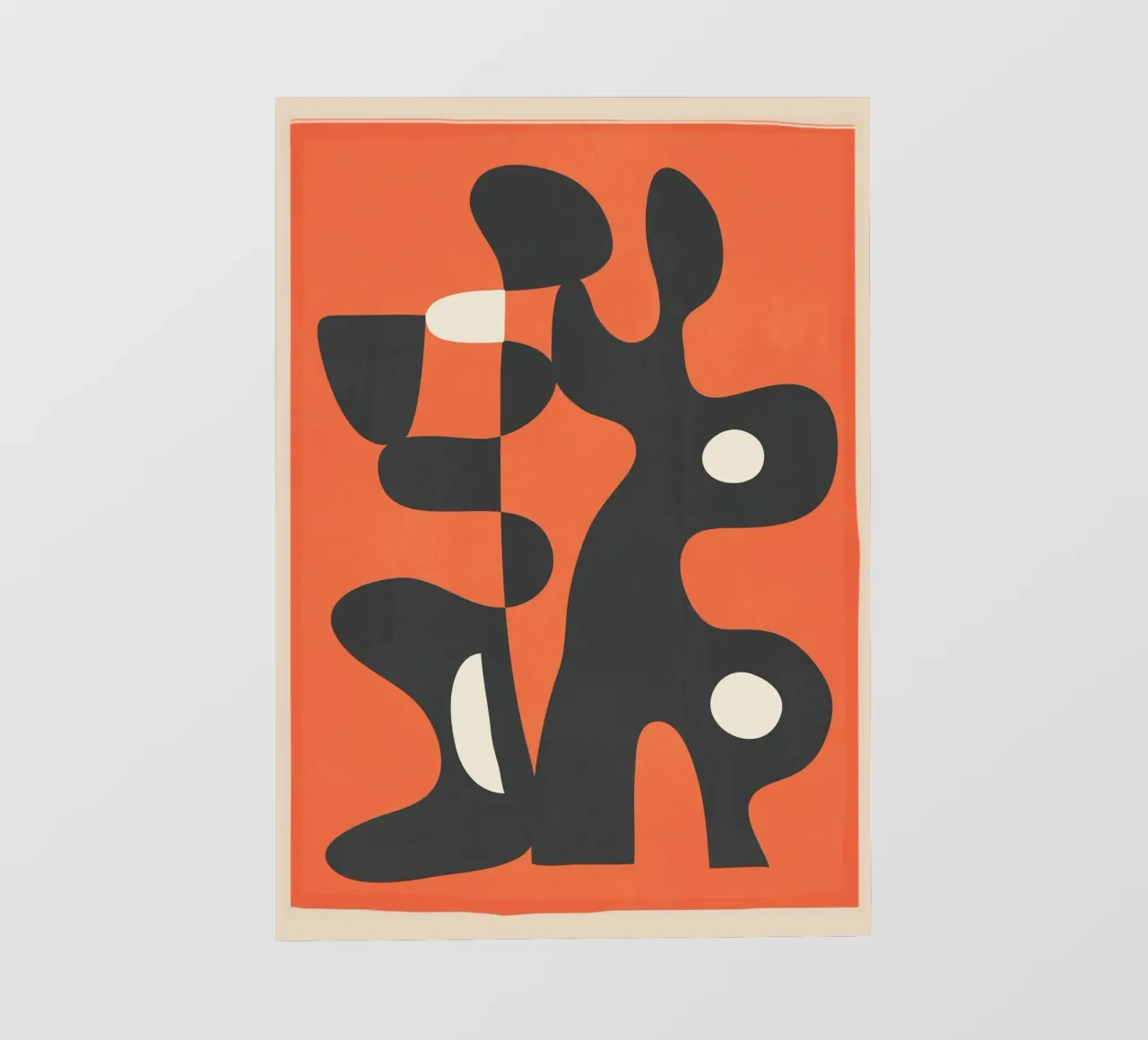 Modern Abstract Art Motion 2 telo in pvc da Nadjaa