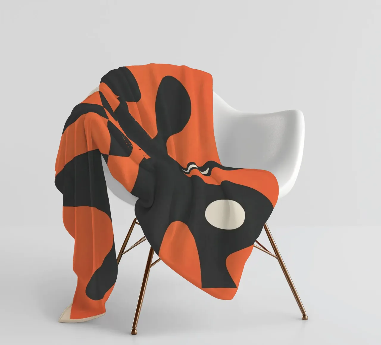 Modern Abstract Art Motion 2 coperta in pile da Nadjaa